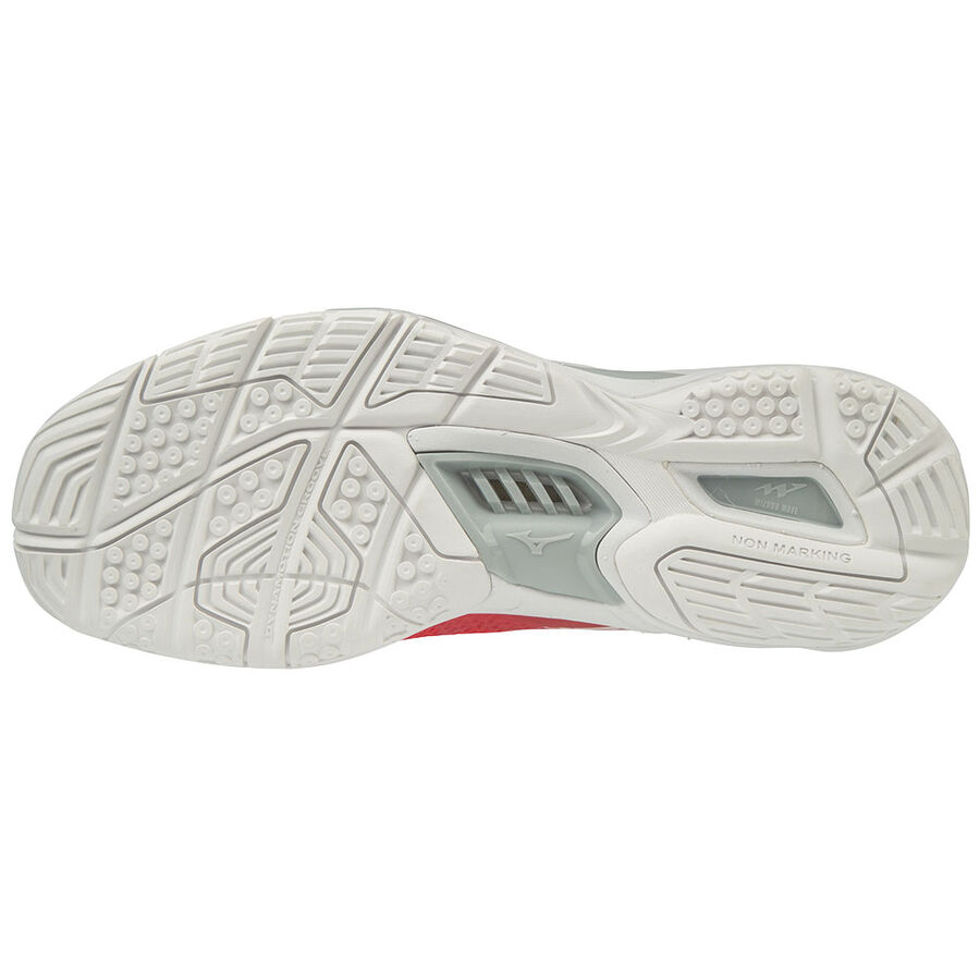 Mizuno WAVE STEALTH V Tomato/Wht/Blk